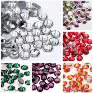 [COD] Fashion Change 1440pcs 2mm DIY Beads Rhinestone Flat Back Bead Charm Glitter Beads For DIY Craft Jewelry Making