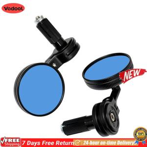[Vodool Flagship Store]1 Pair​​ Motorcycle Rear View Mirror Motorcycle Mirrors Rear View Universal Motorcycle Mirrors for Ebike Scooter MTB