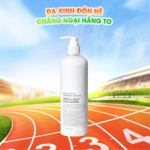Sữa Rửa Mặt Chiết Xuất Rau Má Graymelin Centella Crazy Foam Cleanser 500ml
