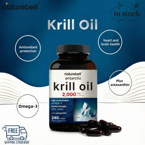 Senior Memory Care Antarctic Krill Oil 2000mg High DHA EPA 3 Softgel Supplement Improve Cognitive Function Support Nerve Health Prevent in Degeneration For Elderly Malaysian s
