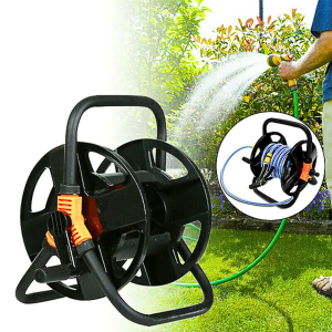 COD BIXLIFE Tempat Gulungan Selang Air Hose Reel Gardening Stainless Steel - JS-22