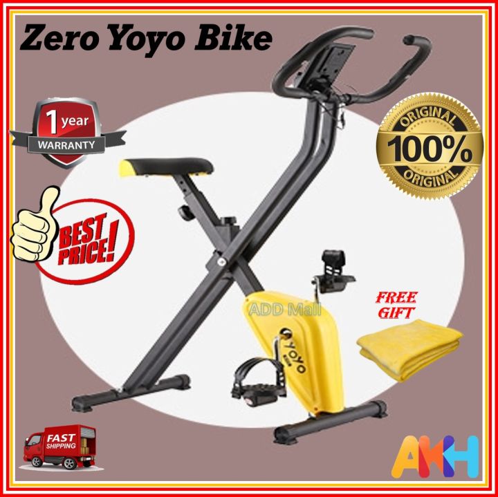 【New Arrival】Zero Yoyo Fitness Bike Gym Fitness Foldable Bike (With