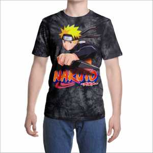 Kaos 3D 3 Dimensi Naruto Uzumaki Premium Bangkok Thailand
