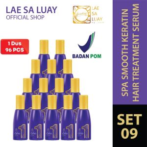96PCS (1 DUS ) Lae Sa Luay All In One Hair Treatment Serum / Serum Rambut / Tonic / Keratin 50ml