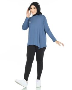 Baju Atasan Inner Oversize Tangan Panjang Wanita Daleman Hijab Muslimah Atasan Wanita Baju Olahraga