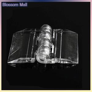 [Blossom] 10PCS Durable Clear Acrylic Folding Hinges Transparent Plexiglass Hinge 5 Sizes