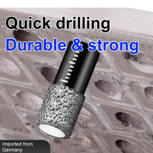 Tile Punching All-Ceramic Dry Drill Bit Set Hexagonal Tile Hole Opener Diamond Drill Bit Hole Saw
