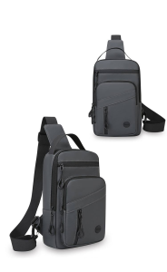 TAS SELEMPANG PRIA WATERPROOF 008 SLINGBAG KOREA TERBARU PREMIUM BERKUALITAS ANTI AIR