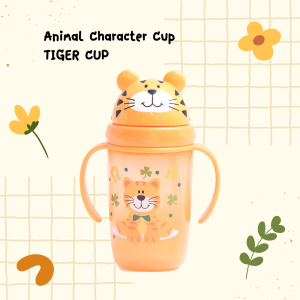 Dodo Animal Character Cup + Straw / Botol Minum Anak Karakter Hewan 350ml BPA Free 6+ Bulan