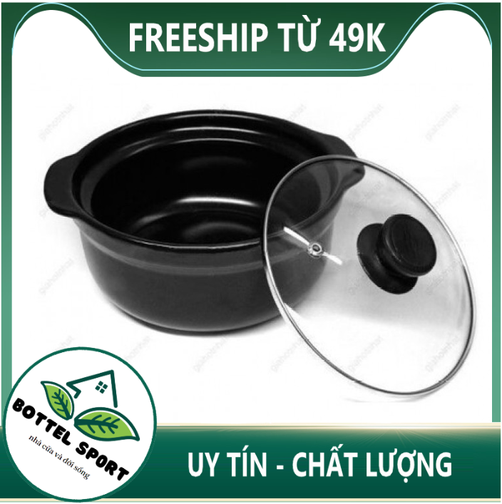 Nồi đất kho cá, kho quẹt, nấu mì cay nhiều size nhiều sự lựa chọn, nắp ...