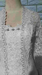 Set Kebaya Akad Nikah: Kebaya Brucat Tunik & Kebaya Kutubaru Termurah