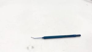 KITA Ophthalmic Hook tool ICL Manipulator hook with Disc tip Titanium Double EyelidEyes Surgical Instruments