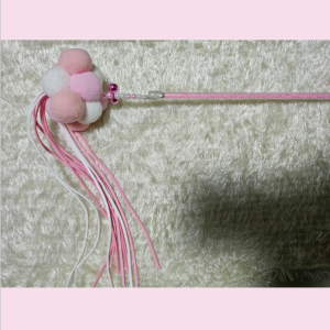 [SG Seller] Cat Tumbler Roly Poly Tilting Toy With Teasing Feather Wand And Rotating Ball
