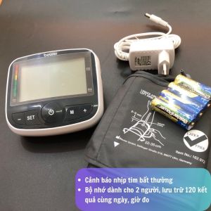 [CHÍNH HÃNG BẢO HÀNH 36 THÁNG] Máy đo huyết áp bắp tay Beurer BM40 kèm sạc