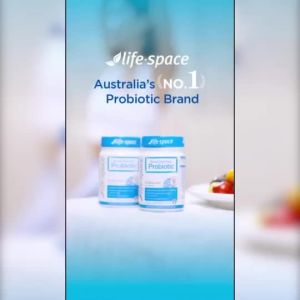 [ Life Space ]  Gut Health Broad Spectrum Probiotic Prebiotics 60CAPS Lactobacillus 【EXP：11/26】