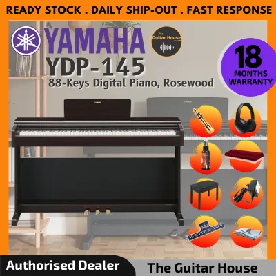 Yamaha Arius YDP-145 88-Key Digital Piano Rosewood (YDP145 / YDP145R)