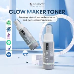 MS Glow Toner Glowing - Face Mist Pencerah Wajah Kusam