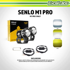 Original Senlo M1 Pro Premium Mini Driving Light 70W Lighting Power (1 year Warranty)