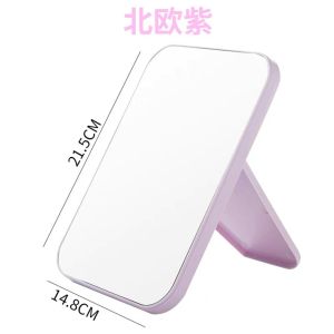 Ready Stock🔥🪞Face Makeup Mirror Desktop Vanity Mirror Large Folding Portable Square Mirrors便携折叠化妆镜🪞