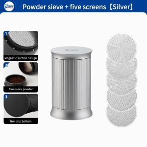 BINCOO Coffee Powder Sifter with Dosing Cup and Mesh Filter Coffee Distributor Coffee Accessory