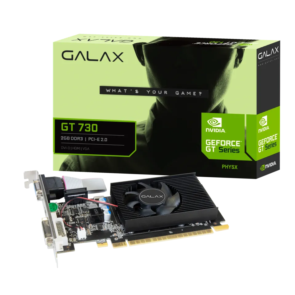 Gt 730 Tarjeta Grafica Pcie X1 GALAX Geforce GT 730 4GB DDR3 VGA
