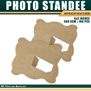 RF Printing - 100pcs 4x3in Photo Standee | 300gsm | Souvenir Display