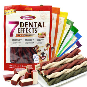 【READY-STOCK】7 Dental Effects Knot Bone and Stick 160G Gum Dental Chew Gum-Dog Chew -Dental Care/Dog bone/Dog bone chew/Dog chew/Dog Dental Stick/Dental Chew/Pet Snack/Pet Treat/Dog Snack/Dog Treat 威济宠物狗狗大型犬中型犬磨牙棒洁齿骨160g 狗狗磨牙棒