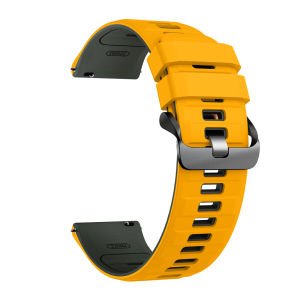 Two-Tone Silicone Band For Amazfit T-REX 3 Pro 48mm Smart Watch Strap Sports Bracelet Wriststrap