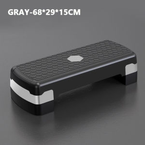 【LOCAL STOCK-Deliver in 2-3 days】Fitness Equipment Steppers 2/3 Levels Adjustable Aerobic Step Gym Platform Aerobic Stepper Fitness Step Platforms