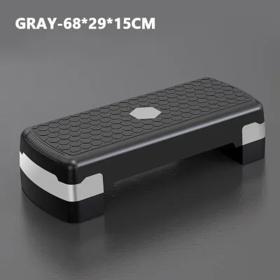 【LOCAL STOCK-Deliver in 2-3 days】Fitness Equipment Steppers 2/3 Levels Adjustable Aerobic Step Gym Platform Aerobic Stepper Fitness Step Platforms