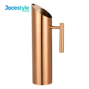 1.5/2L Stainless Steel Cold Water Kettle Large Capacity Water Pitcher Ergonomic Handle Water Jug for Hotel Restaurant