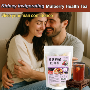 [Buy 1 get 1 free] Kidney nourishing herbal tea Liver and kidney heat clearing nourishing tea mulberry wolfberry combination health tea mulberry wolfberry tea fatigue relief herbal tea liver and kidney heat clearing tea