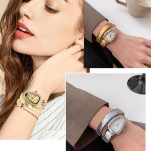 Ladies personalized bracelet watch snake quartz watch watch