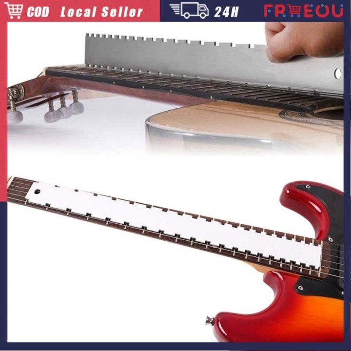 Electric Guitar Neck Straight Edge Tool with Fritz Ruler for Gibson 24.