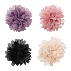 Camellia Floral Breastpins Flower Shapes Decoration Banquet Party Brooch Pin Suit Coat Pins Anniversary