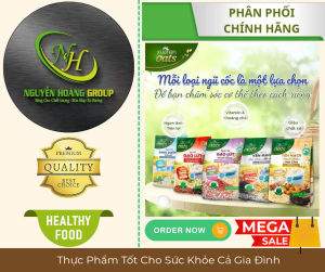 COMBO 2 GÓI - Ngũ Cốc Ít Đường Xuân An 400g ( 1 gói Gao Lứt Huyết Rồng & 1 Gói Ngũ Cốc Golden 4 Vị))