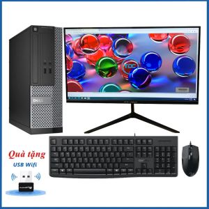 Bộ Máy Tính Dell Để Bàn Core i5 4570 Ram 8GB Ổ Cứng SSD 256GB+Màn Hình 22 inch Tặng Kèm Phím Chuột Wifi Bàn Di Chuột Thích Hợp Cho Văn Phòng Bán Hàng Livesteams... Bảo Hành 12 Tháng