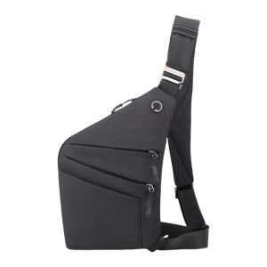 Túi đeo chéo chống trộm Túi ni-lông đeo trước ngực cho nam giới với ví đeo vai dây đeo điều chỉnh được để đi lại hoặc đi lại hàng ngày