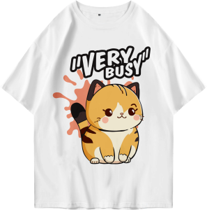 Kaos Oversized Tshirt Very Busy Kaos Oversize Wanita/Pria