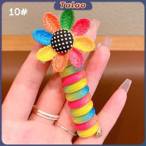 Talao Kids Girls Headband Cartoon Hair Rope Rubber Band Hair Accessories