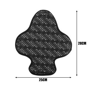 28*25ซมแผ่นซับหมวกกันน็อคแห้งเร็วระบายความร้อนระบายอากาศได้ดีหมวกซับในซักได้อเนกประสงค์สำหรับ Moto เสื้อผ้านักแข่ง