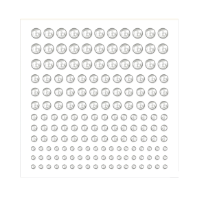 10pcs Stiker Berlian Wajah / Stiker Wajah Mutiara Berlian DIY / Make Up Cosplay Makeup