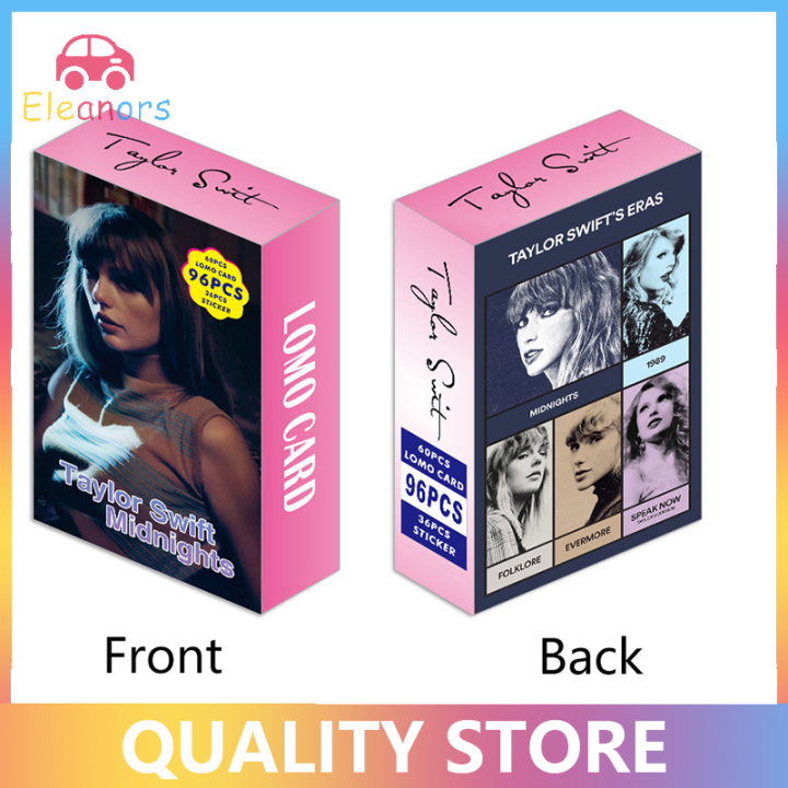 [Eleanor] 96 Pieces Of Peripheral Cards Taylor Sticker Card Set ...