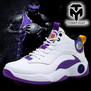 TOMITANY 【Buy 1 Shoe Get 1 Sock】New Korean Casual Fashionable Basketball Shoes Man(117)