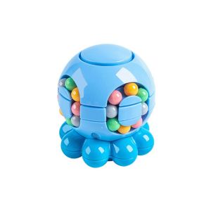 YUDESHUI Nhựa Đồ chơi xoay khối đậu thần kỳ Bạch tuộc hình cầu Con quay ngón tay Con quay ngón tay Hài hước Quả bóng xoay Đồ chơi giảm căng thẳng