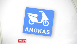 Sticker - Angkas MC Taxi Sticker 4pcs