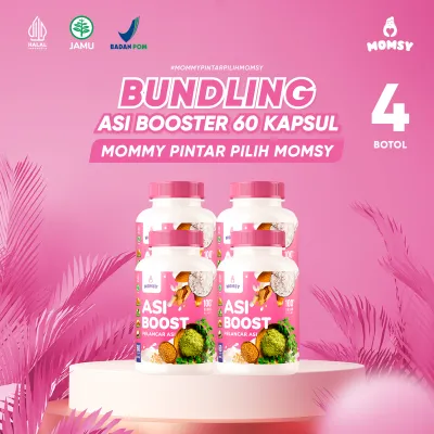 MOMSY Asi Booster Pelancar Asi 60 kapsul- 4 Momsy 60caps