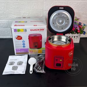 Nồi Cơm Điện Mini GK-008 Dung Tích 0.8L Phù Hợp 1-2 Người Ăn Tặng Kèm Khay Hấp Trứng - VinhBuiCase