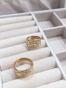 Cincin Emas Kadar 375 (8K) Model Lilit Variasi Berat 1 - 2 gram an