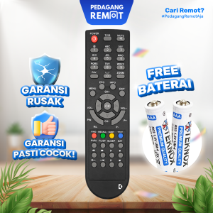 Remot Remote STB Parabola Visat MPEG4 / Remote Receiver Set Top Box Visat MPEG4 HD